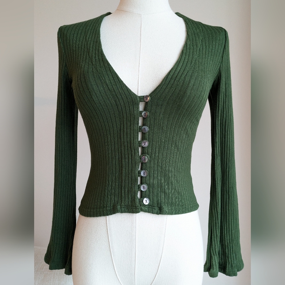 Reformation Ribbed Top - Picture 7 of 8